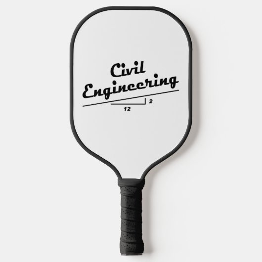 Civiel ingenieur helling pickleball paddle (Voorkant)