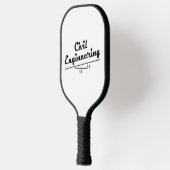 Civiel ingenieur helling pickleball paddle (Links)