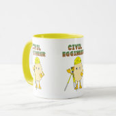 civiel-ingenieur mok (Voorkant links)