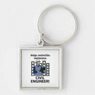 Civiel Ingenieur Ontwerp Constructie Civiel Ingeni Sleutelhanger