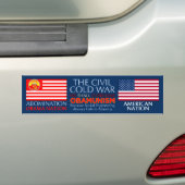 Civiel koude oorlog - Overwinning Obamunisme Bumpe Bumpersticker (Op auto)