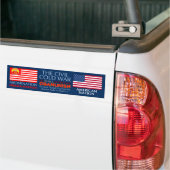 Civiel koude oorlog - Overwinning Obamunisme Bumpe Bumpersticker (Op Truck)