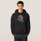 civiele auto hoodie (Voorkant volledig)