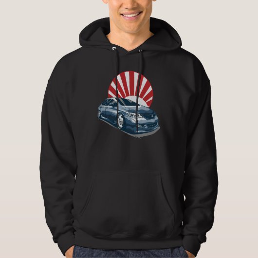 civiele auto hoodie (Voorkant)