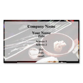 Civiele chirurgische instrumenten magnetisch visitekaartje (Voorkant)