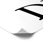 CIVIELE DISOBEDIEN POSTER (Hoek)