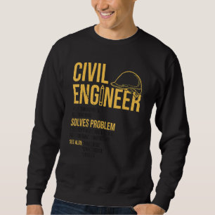 Civiele ingenieur Nieuwe Definitie Technische Rapp Trui