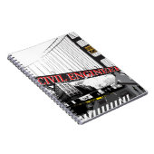 Civiele ingenieur notitieboek (Rechterzijde)