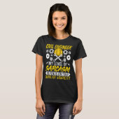 Civiele ingenieur Sarcasm Civil Engineer Engineeri T-shirt (Voorkant volledig)