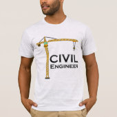 Civiele ingenieur t-shirt (Voorkant)