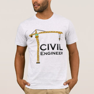 Civiele ingenieur t-shirt