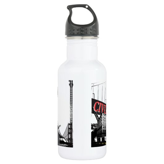 Civiele ingenieur waterfles (Achterkant)