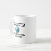 Civiele ingenieurs... De wereld verbeteren Koffiemok (Voorkant links)
