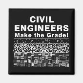 Civiele ingenieurs maken de klasse magneet (Voorkant)