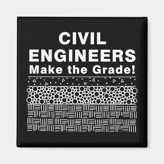 Civiele ingenieurs maken de klasse magneet (Voorkant)