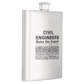 Civiele ingenieurs maken de rang Mok Flacon (Rechts)