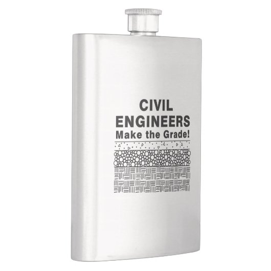 Civiele ingenieurs maken de rang Mok Flacon (Rechts)