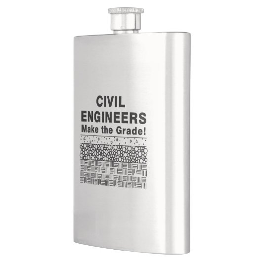 Civiele ingenieurs maken de rang Mok Flacon (Links)