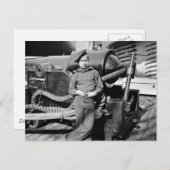 Civiele Oorlog Powder Monkey, 1860 Briefkaart (Voorkant / Achterkant)