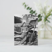 Civiele Oorlog Powder Monkey, 1860 Briefkaart (Staand voorkant)