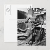 Civiele Oorlog Powder Monkey, 1860 Briefkaart (Voorkant / Achterkant)