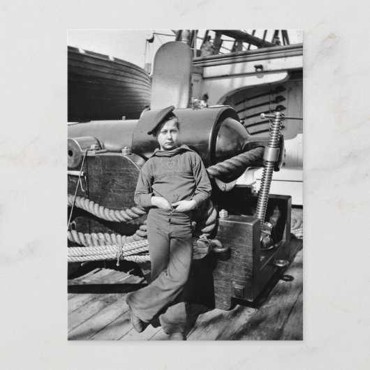 Civiele Oorlog Powder Monkey, 1860 Briefkaart (Voorkant)