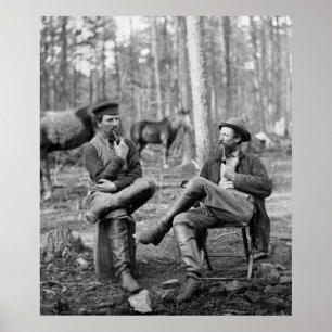 Civiele oorlogsbuizen: 1864 poster