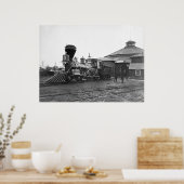 Civiele Oorlogsspoorweg, jaren 1860 Poster (Keuken)