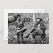 Civiele Oorlogstrips, 1864 Briefkaart (Voorkant / Achterkant)