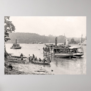 Civiele oorlogstrips poster