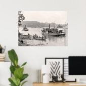 Civiele oorlogstrips poster (Thuiskantoor)