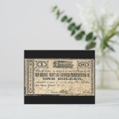 Civiele oorlogsvoering New Orleans Coast Antiek Mo Briefkaart (Staand voorkant)