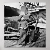 Civiele oorlogszuchtige aap, 1860 poster (Voorkant)