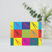 Civiele Pop Briefkaart (Staand voorkant)