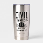 Civiele techniek, beter dan Rude Engineering Geïsoleerde Drinkbeker (Voorkant)