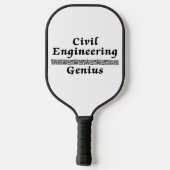 Civiele techniek Genius Pickleball Paddle (Achterkant)