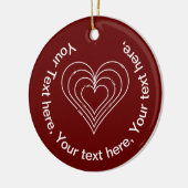 Civiele techniek Hart Keramisch Ornament (Links)