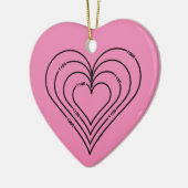 Civiele techniek Hart Keramisch Ornament (Links)