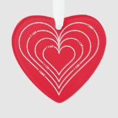 Civiele techniek Hart Ornament (voorkant)