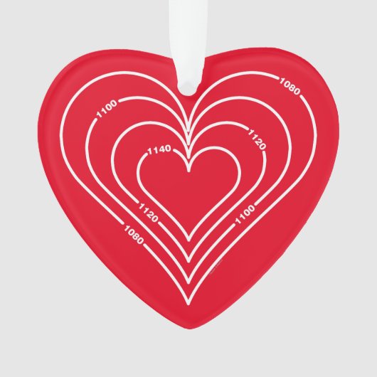 Civiele techniek Hart Ornament (voorkant)