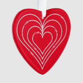 Civiele techniek Hart Ornament (voorkant)