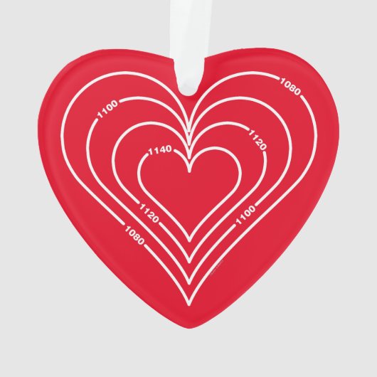 Civiele techniek Hart Ornament (achterkant)