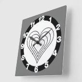 Civiele techniek Hart Vierkante Klok (Hoek)