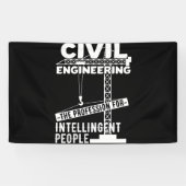 Civiele techniek: het beroep op intelligente spandoek (Horizontaal)