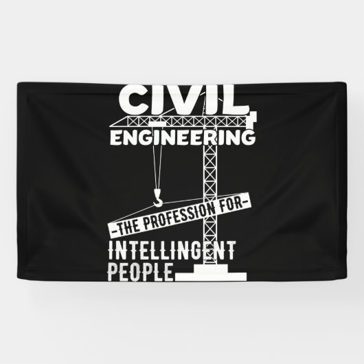 Civiele techniek: het beroep op intelligente spandoek (Horizontaal)