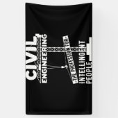 Civiele techniek: het beroep op intelligente spandoek (Verticaal)