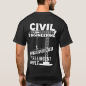 Civiele techniek: het beroep op intelligente t-shirt (Achterkant)