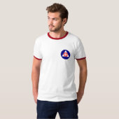 Civiele verdediging t-shirt (Voorkant volledig)