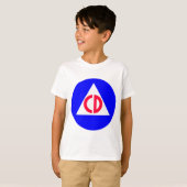 Civiele verdediging t-shirt (Voorkant volledig)