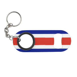 Civiele vlag van Costa Rica Mini Flessenopener